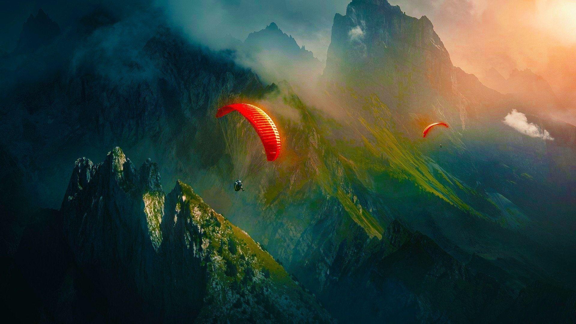 1920x1080 Skydiving HD Wallpaper, Desktop