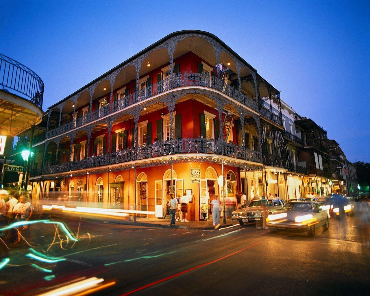 1280x1030 New Orleans City At Night, Desktop