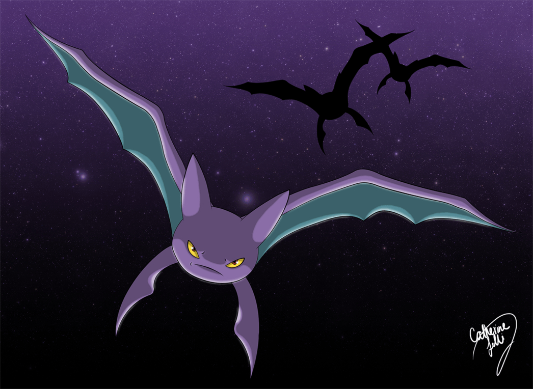 1050x770 Crobat Doodle By Light Arya, Desktop