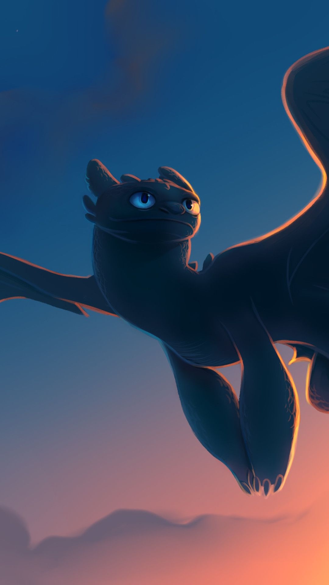 1080x1920 Night Fury Toothless 4k iPhone 6s, 6 Plus, Pixel xl, Phone