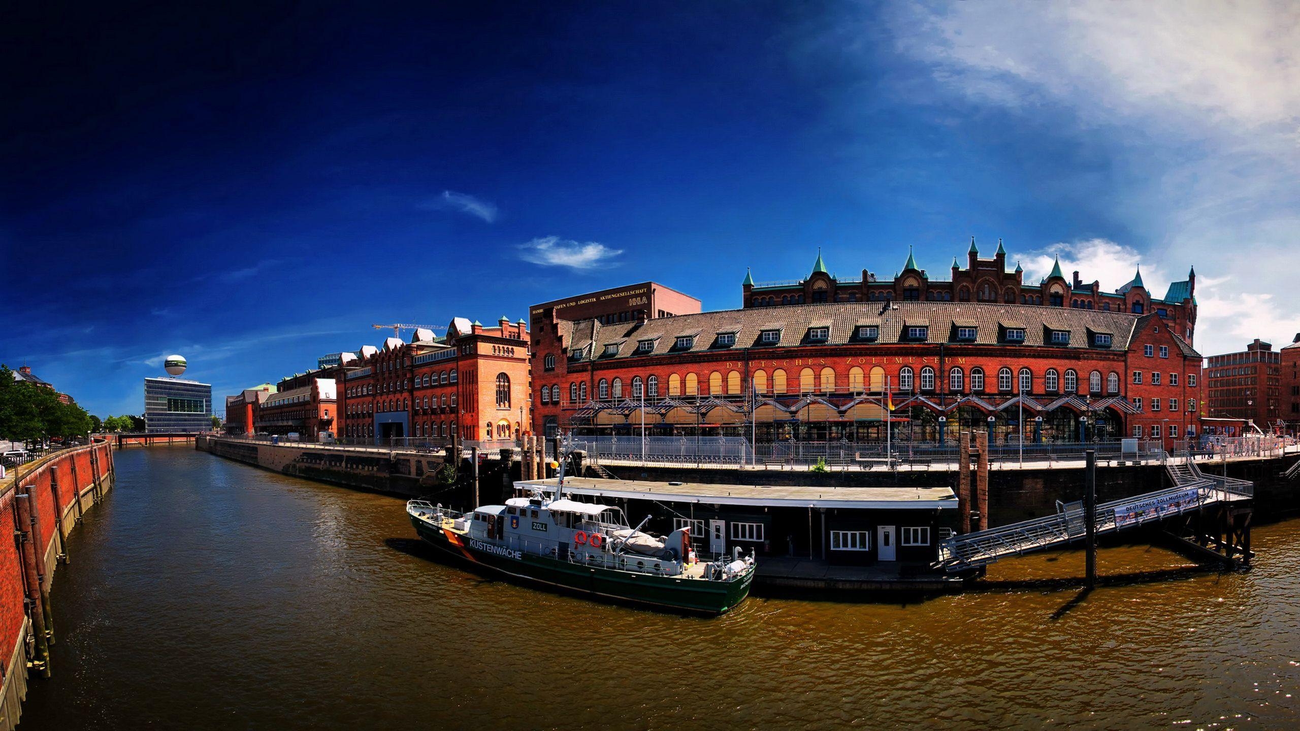 2560x1440 Hamburg Speicherstadt Deutsches Zollmuseum Computer Wallpaper, Desktop