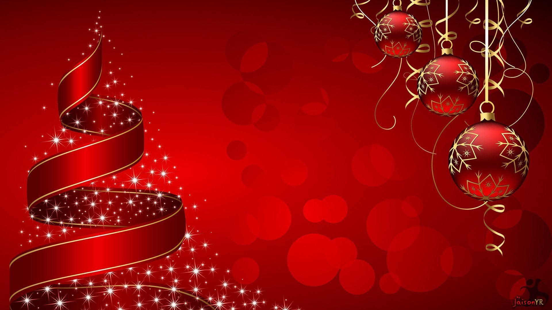 1920x1080 Red Christmas Wallpaper. Sky HD Wallpaper, Desktop