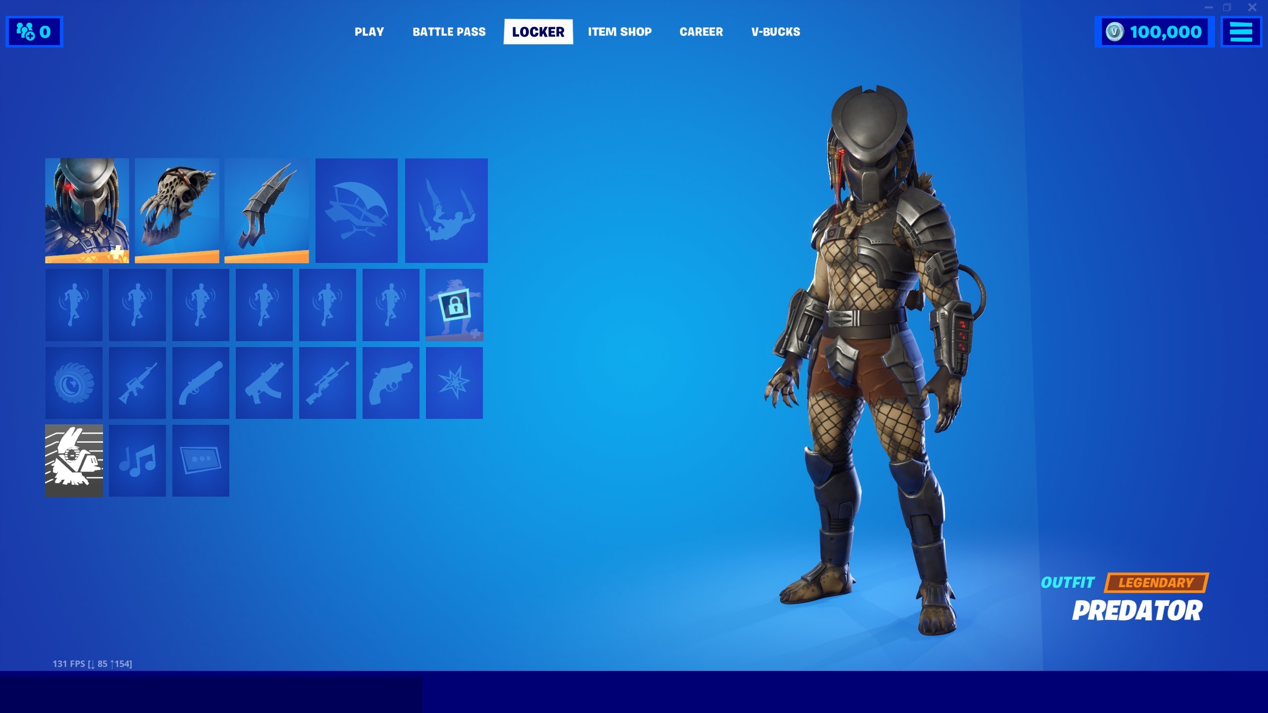 2560x1440 Predator Fortnite wallpaper, Desktop