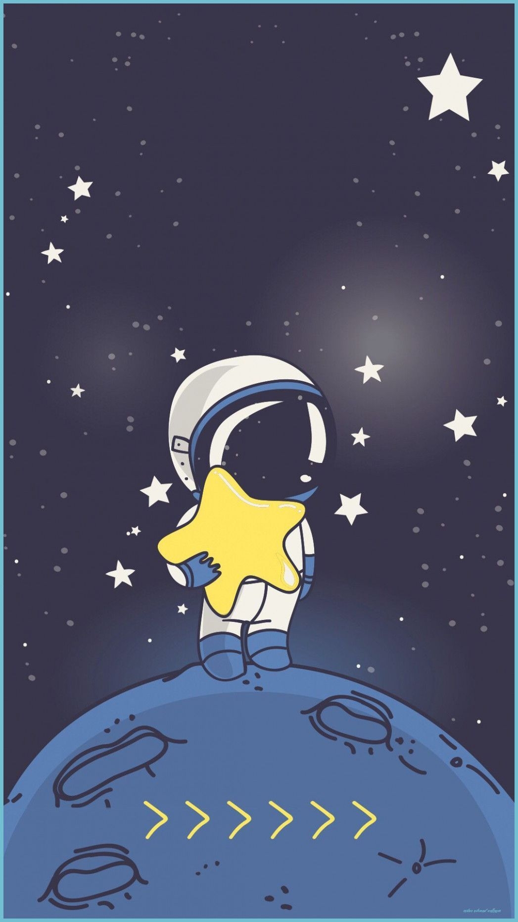 1050x1870 Illustration, Cartoon, Astronaut, Sky, Graphic Design, Space In Astronaut Wallpaper, Phone