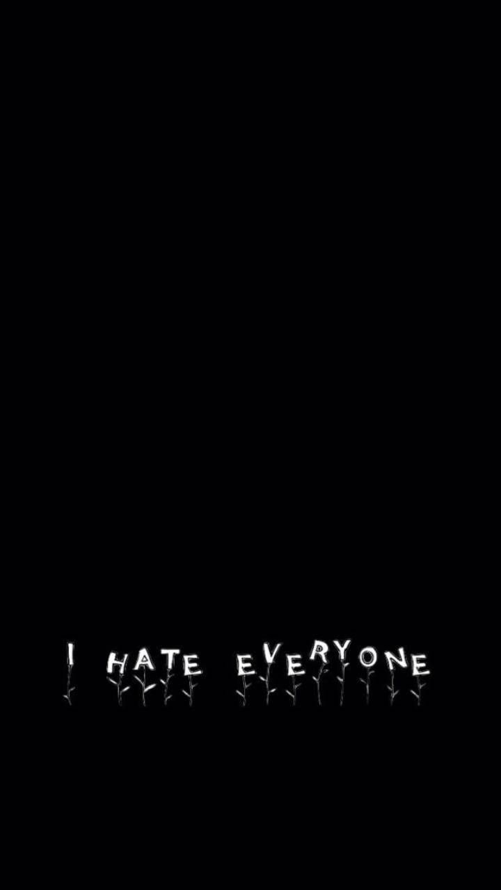 720x1280 I hate everyone wallpaper, Phone