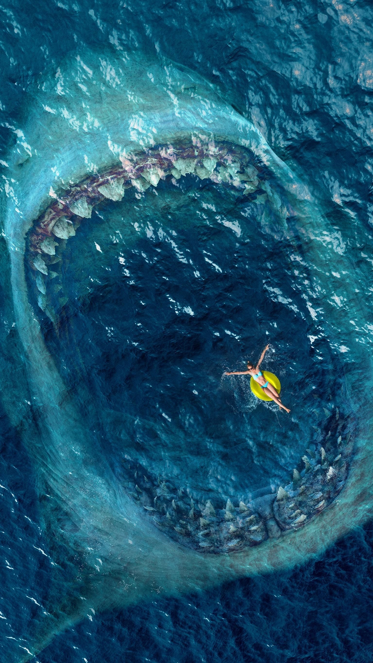 1540x2740 Moviemania High Resolution Movie Wallpaper. Scary Ocean, Shark Picture, Shark Art, Phone