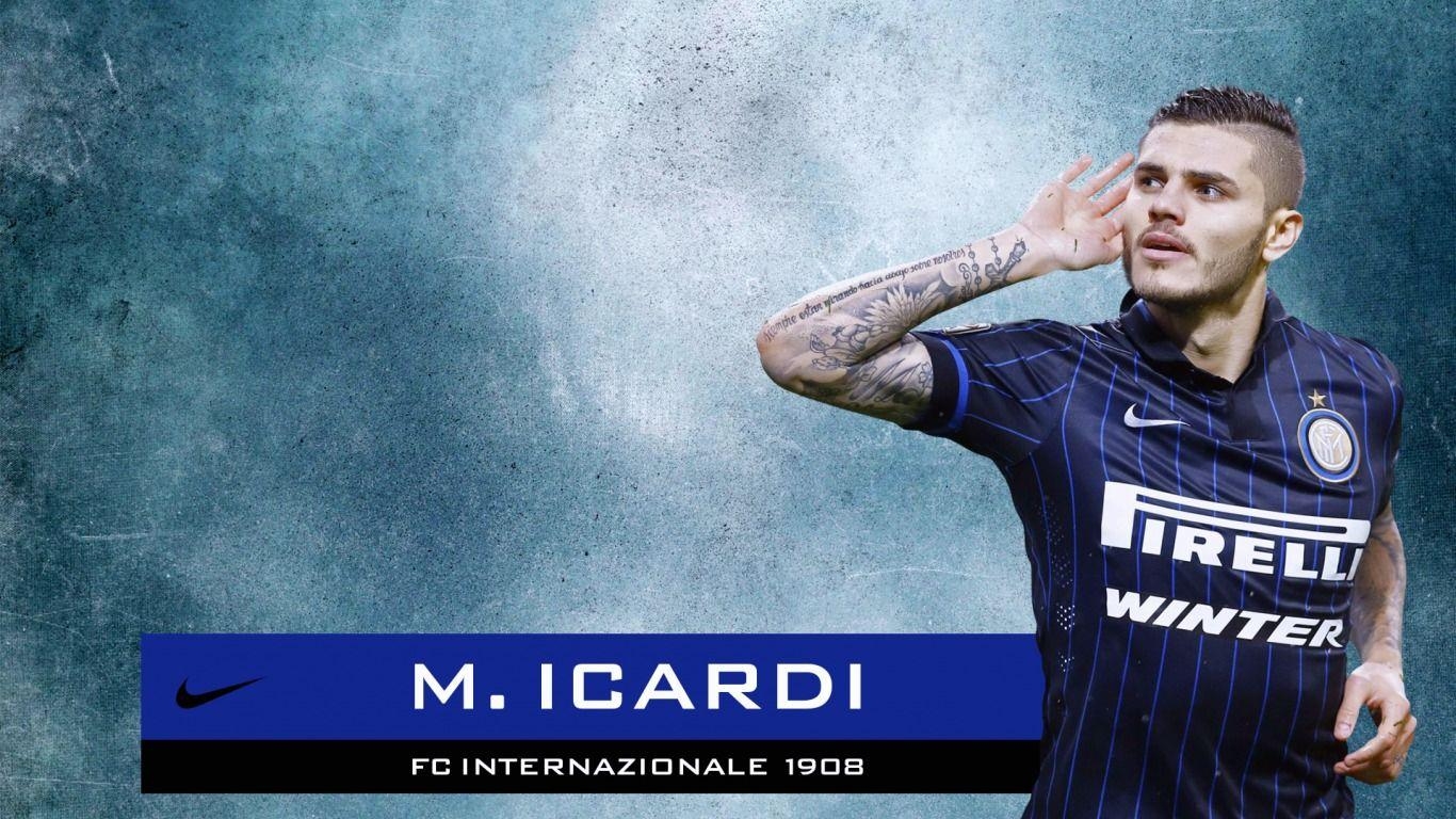 1370x770 Download Wallpaper Inter, Inter, International, Player, Icardi, Desktop