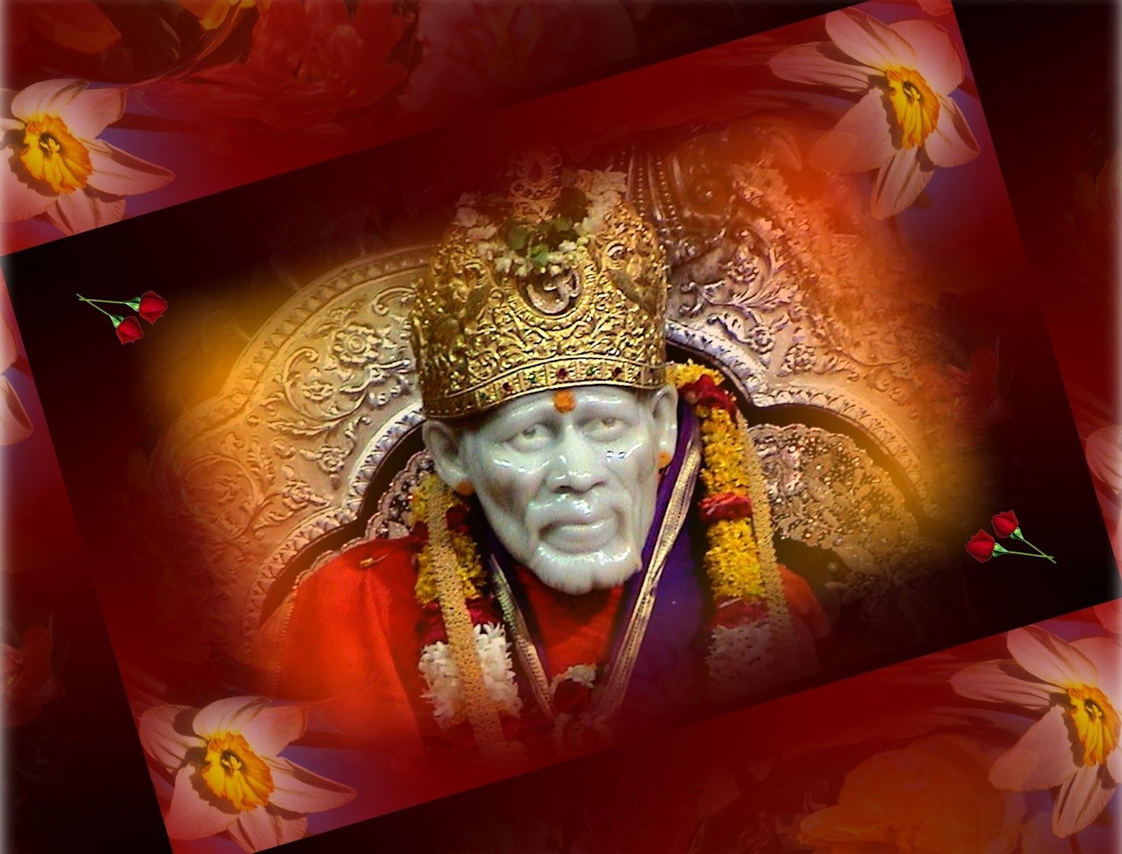 1600x1220 Sai baba photo HD Wallpaper Download, Desktop