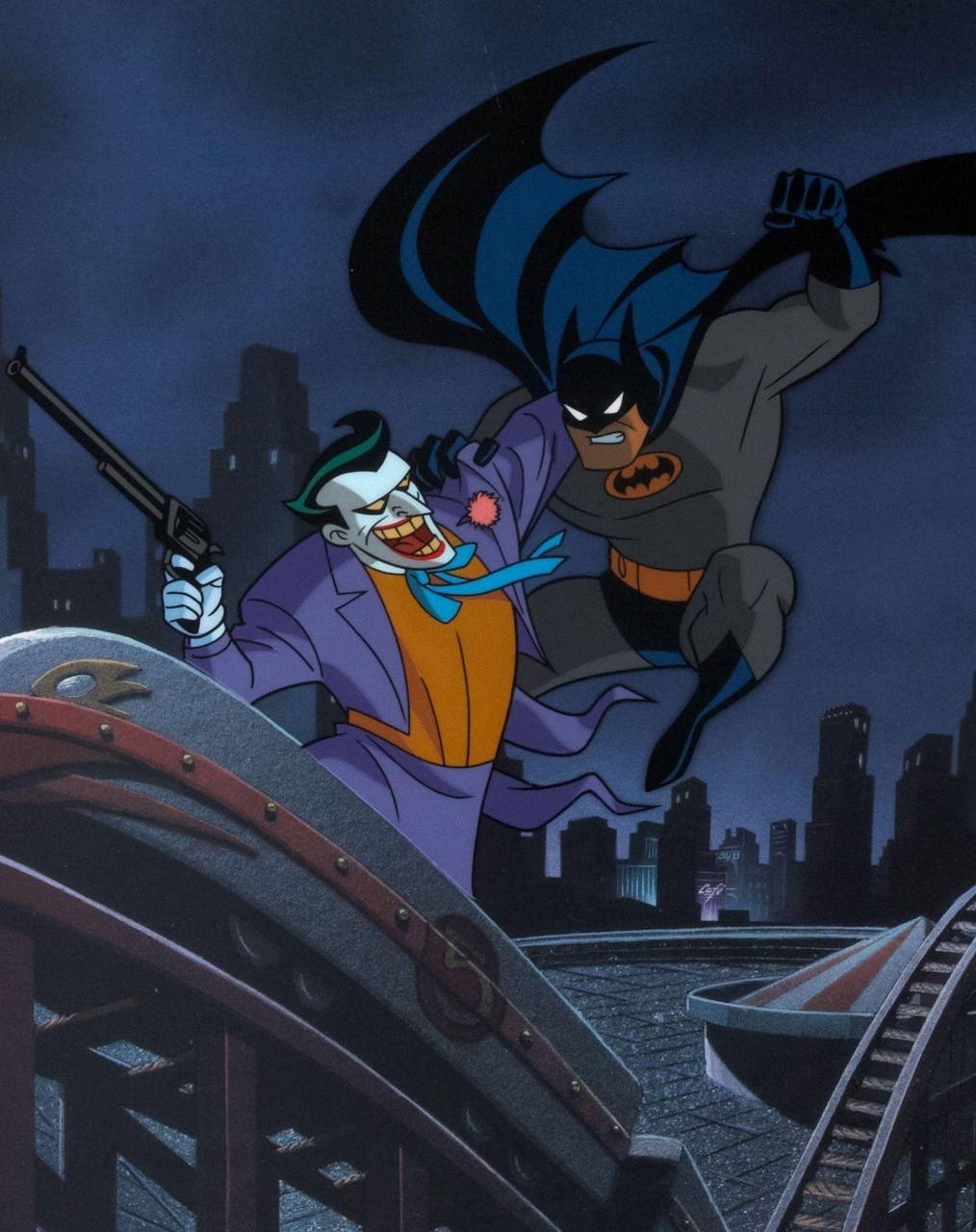 1020x1280 Batman TAS Joker wallpaper, Phone