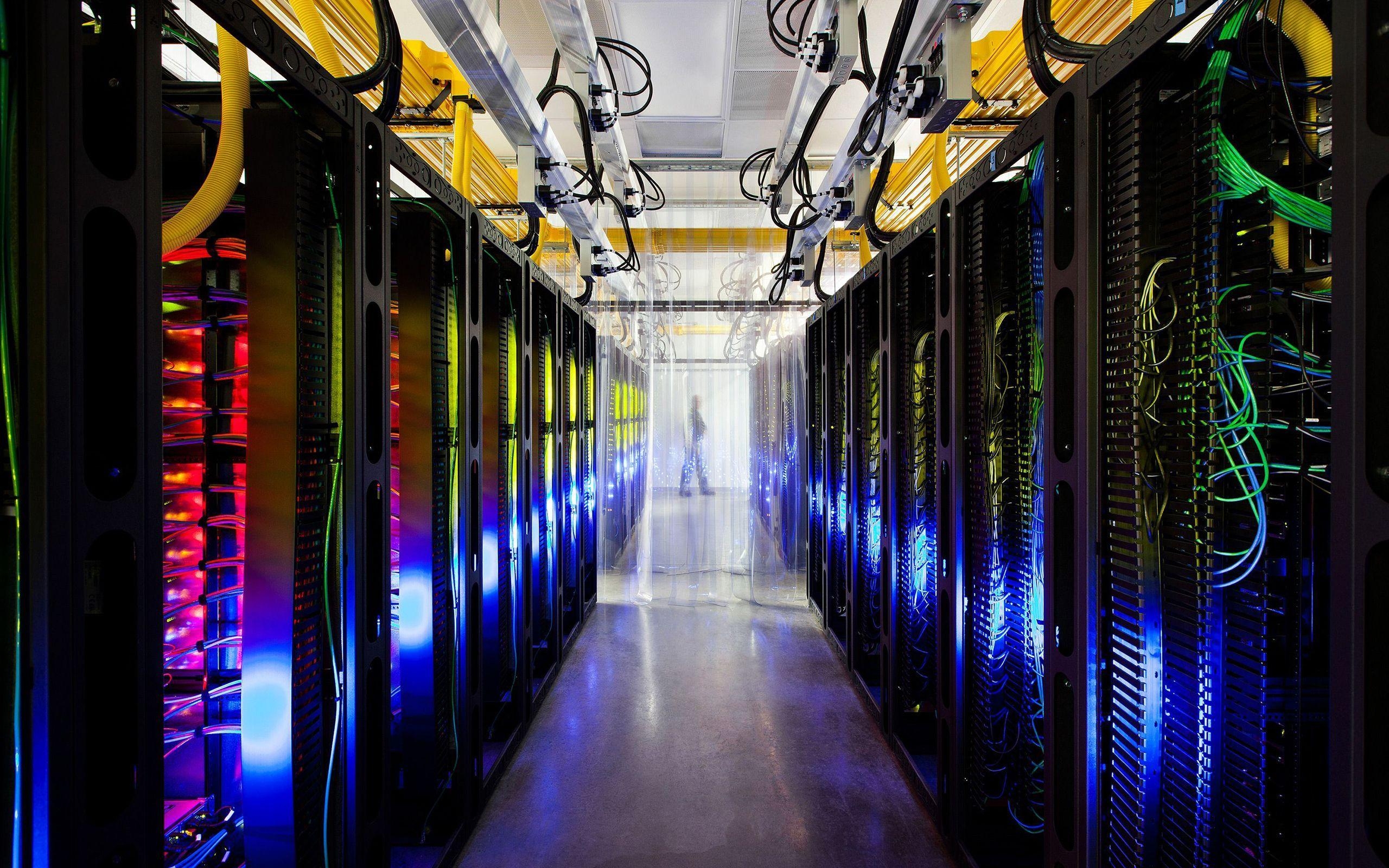 2560x1600 Server Room wallpaper. Design. Technology, Google, Desktop