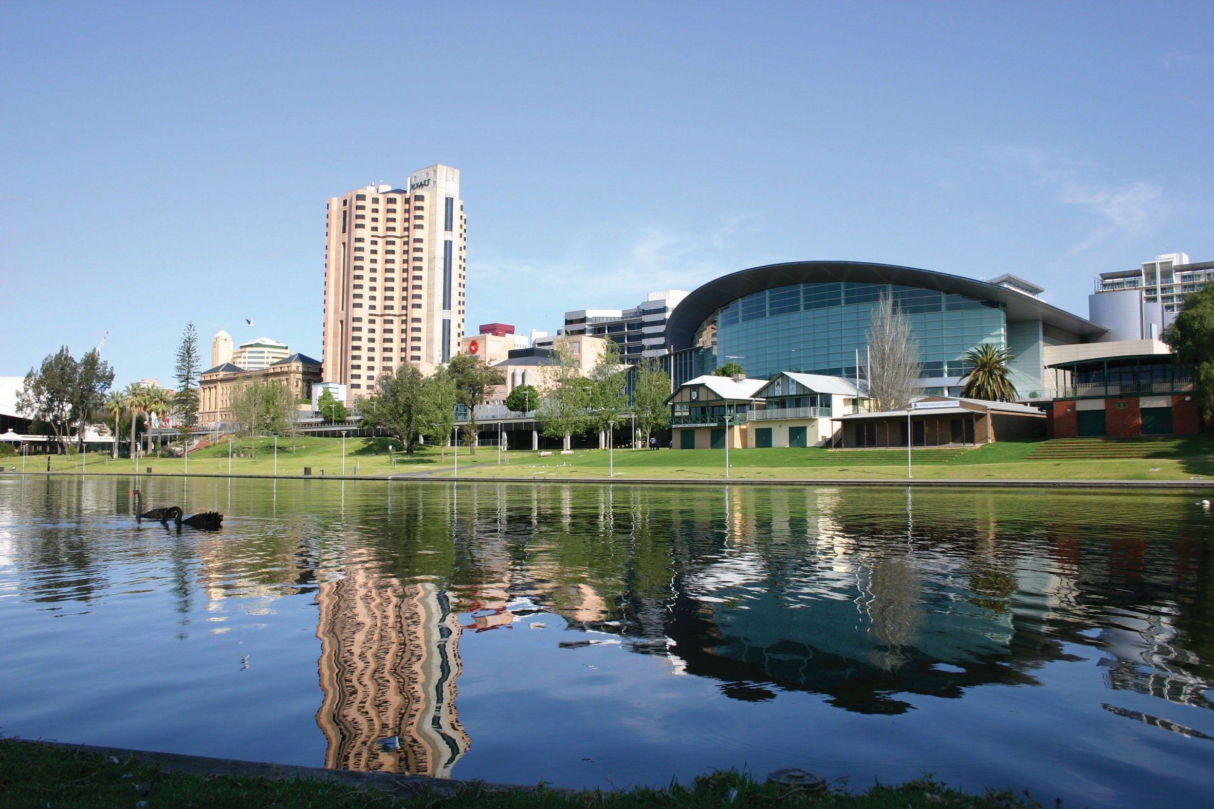 2370x1580 Beautiful View of Adelaide City in South Australia Country HD, Desktop