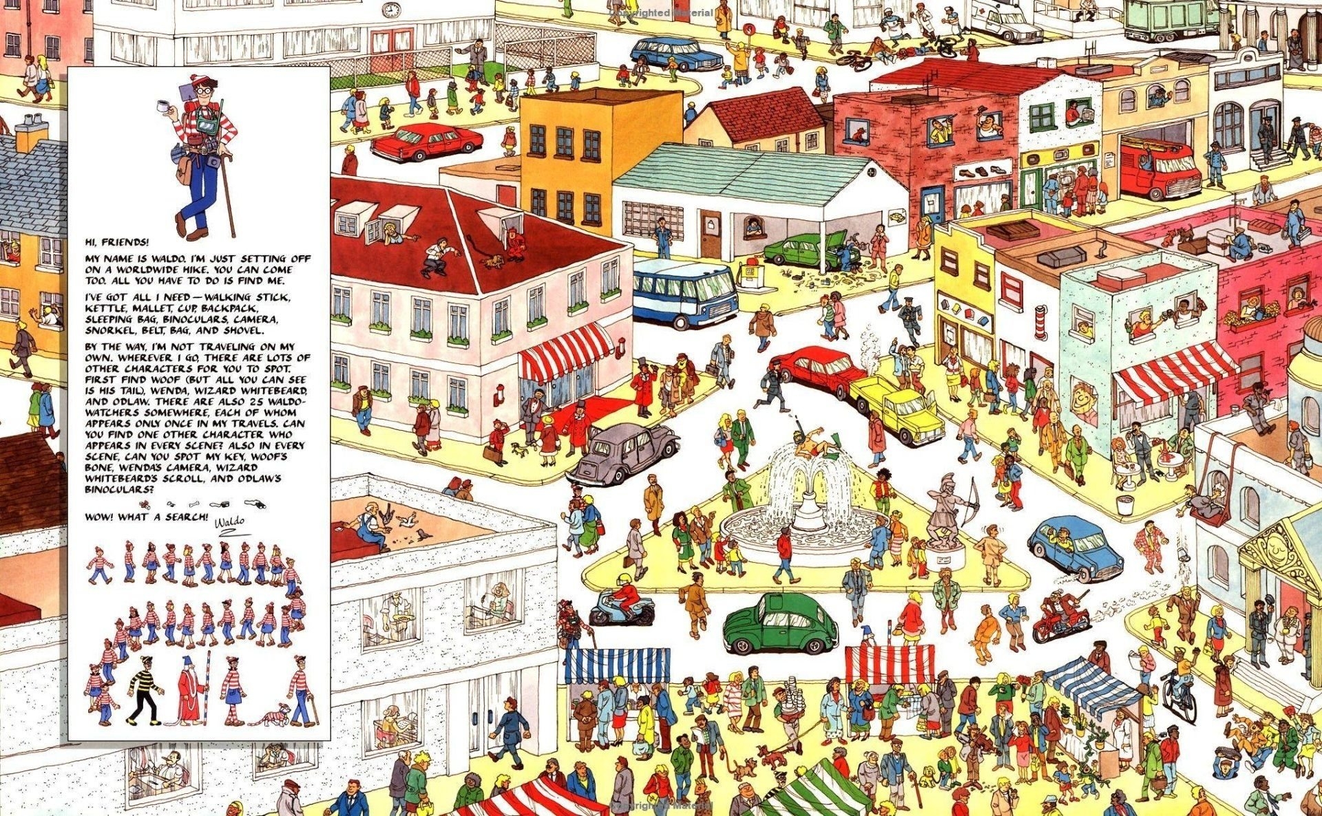 1920x1190 Where's Waldo? HD Wallpaper and Background Image, Desktop