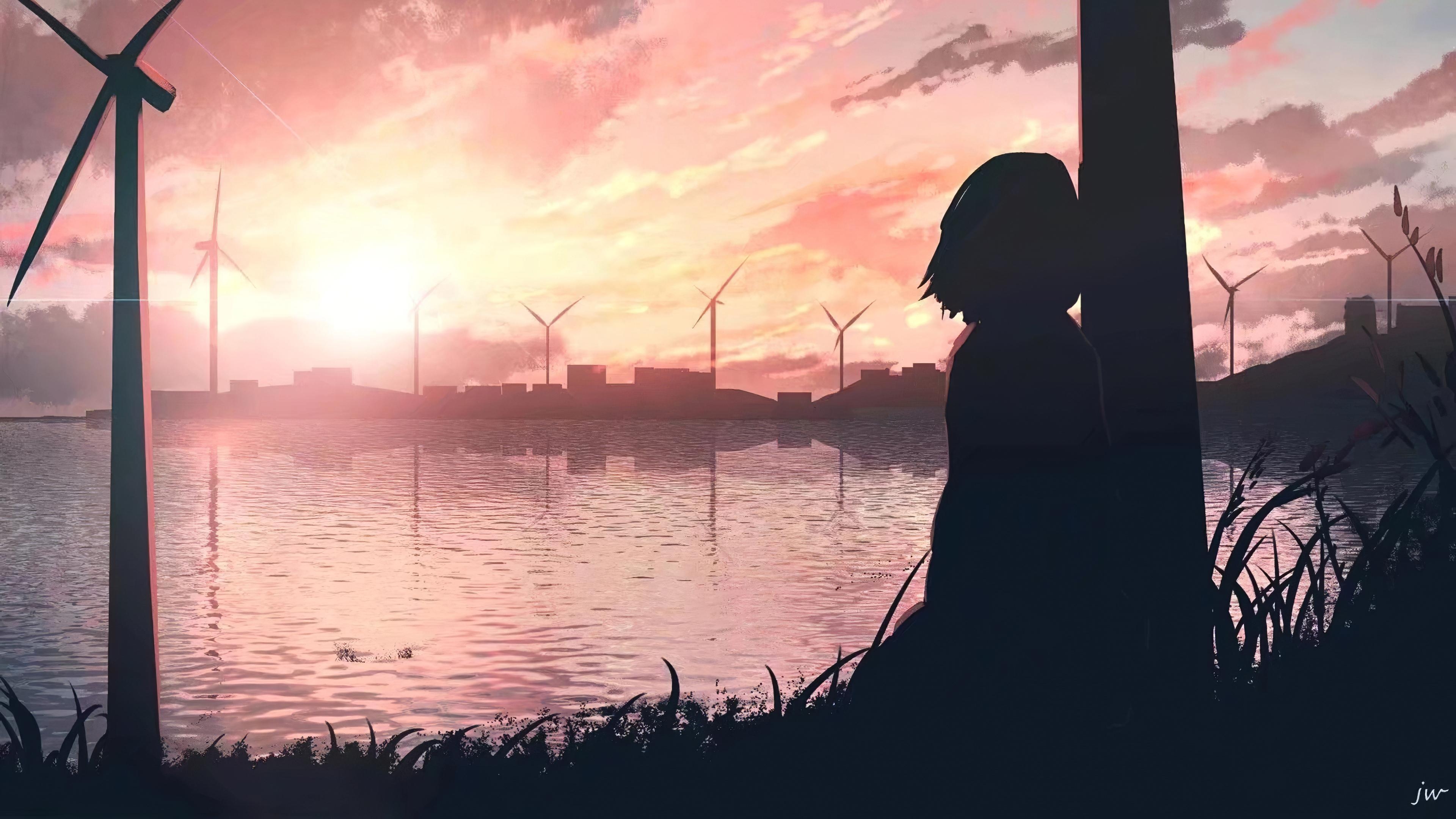 3840x2160 Sad Anime Girl 4k, HD Anime, 4k Wallpaper, Image, Background, Desktop