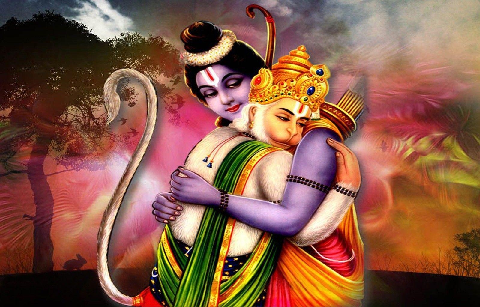 1600x1030 God Shri Ram And Hanuman Wallpaper. Epic Car Wallpaper, Desktop