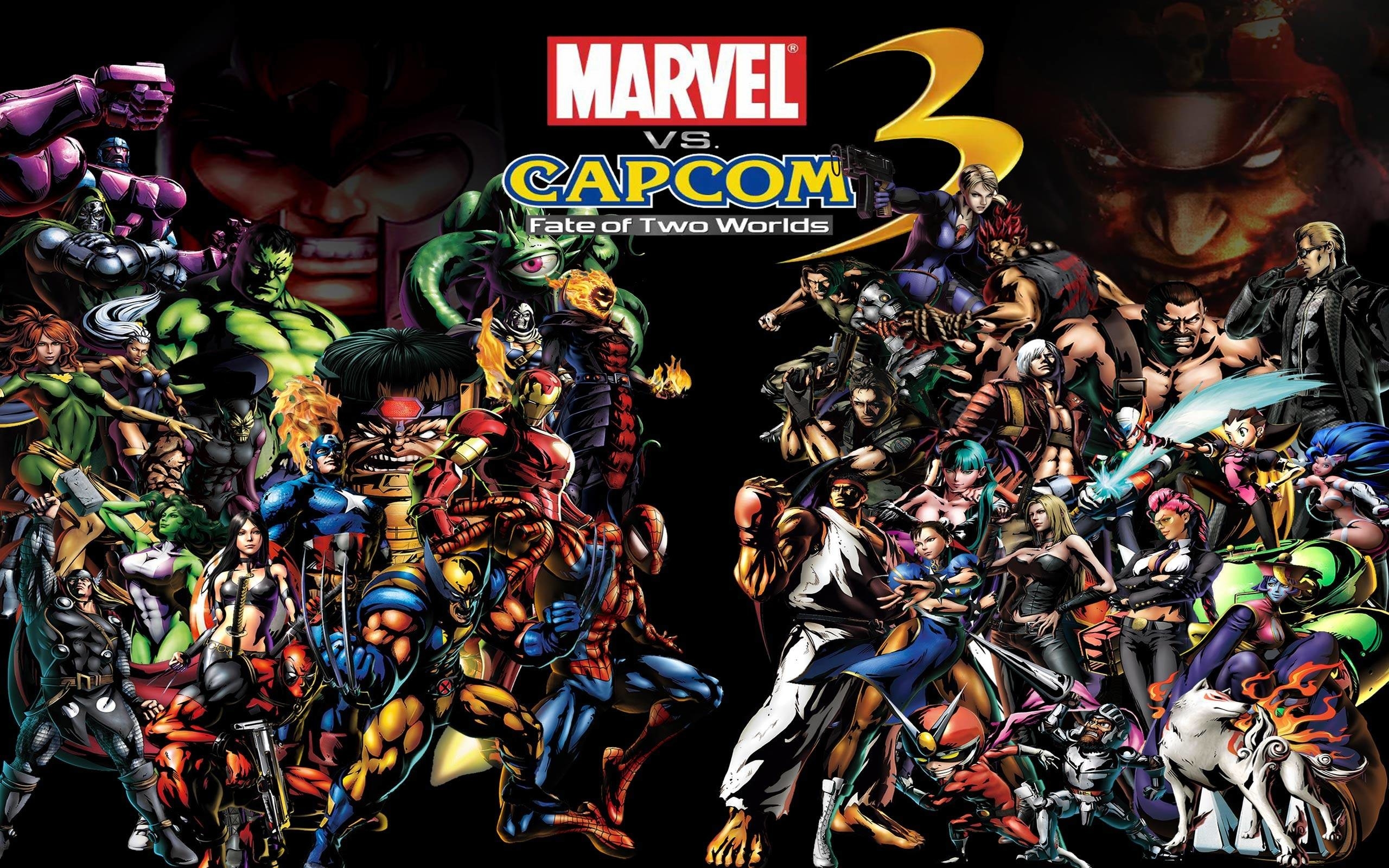 2560x1600 Marvel vs Capcom Wallpaper, Desktop