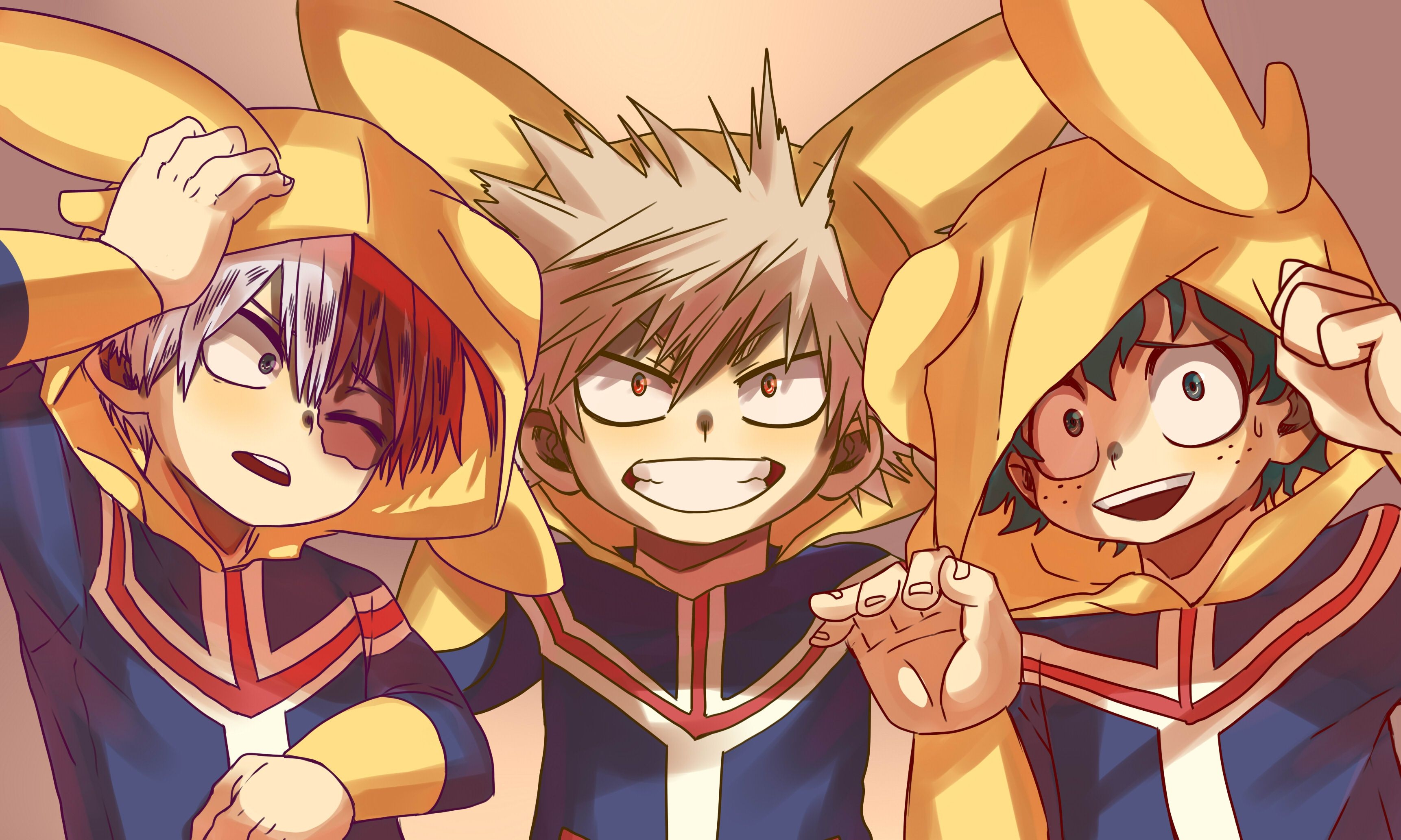 3450x2070 Boku no Hero Academia (My Hero Academia), Wallpaper Anime Image Board, Desktop
