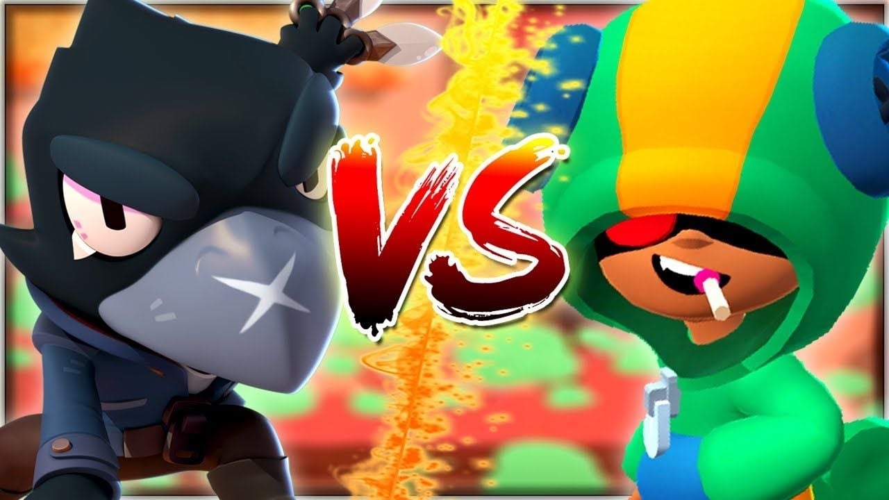 1280x720 CROW VS LEON!'s The BEST Legendary Brawler!? Stars, Desktop