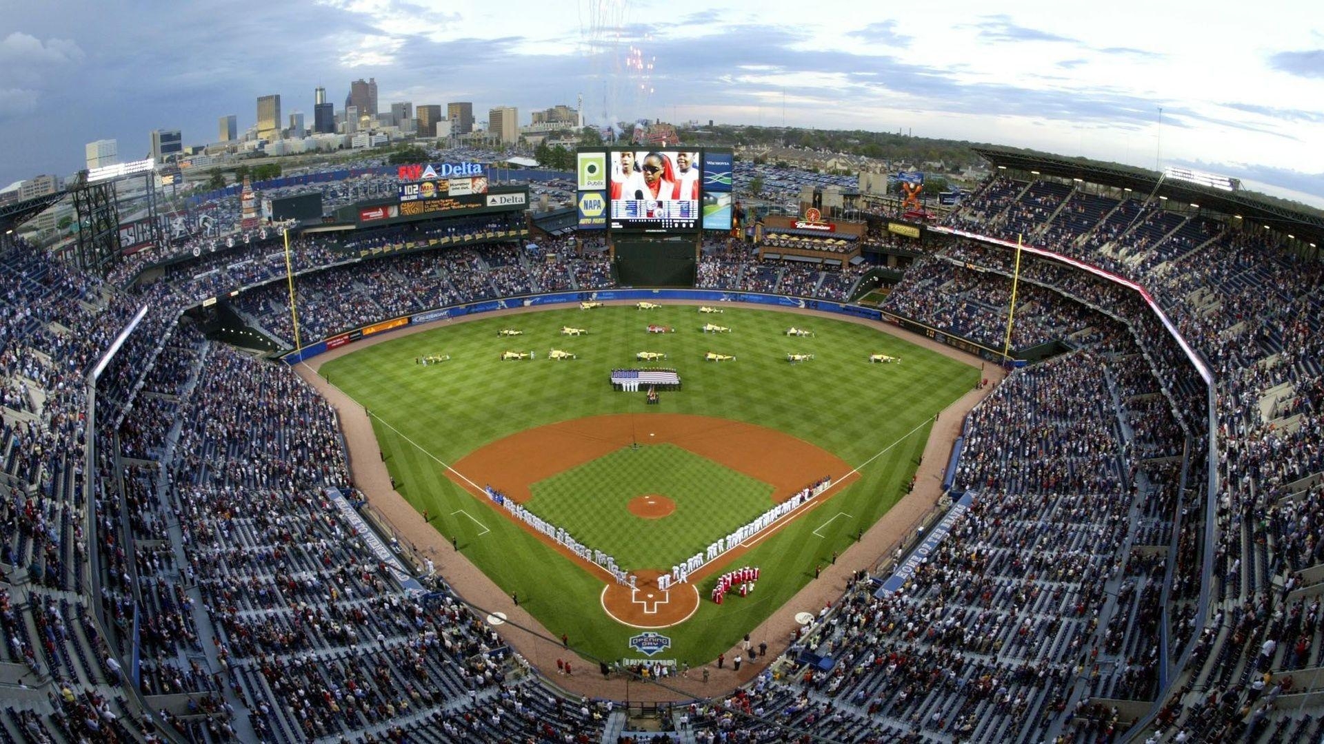 1920x1080 Baseball, Mlb, Braves Stadium, Stadium, Sports, Braves, Desktop