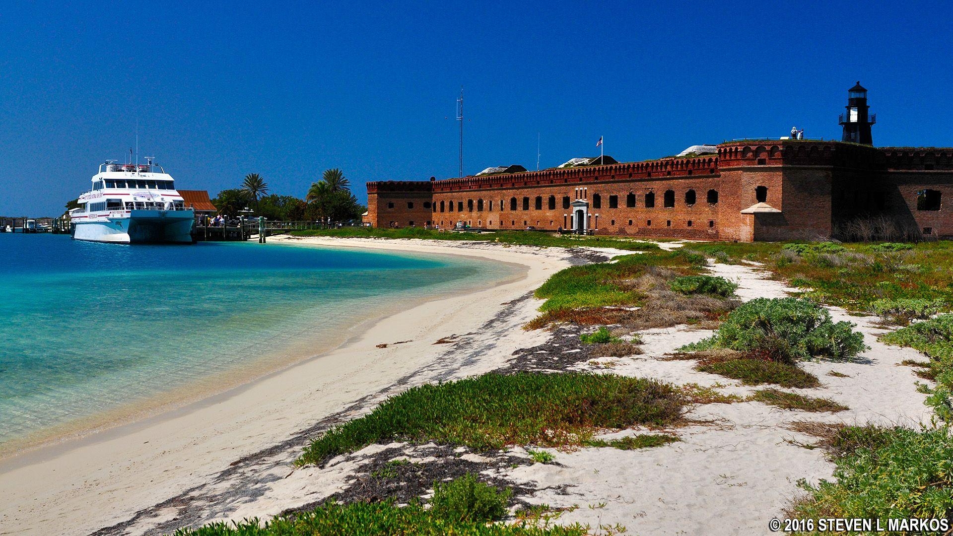 1920x1080 Dry Tortugas National Park. GARDEN KEY, Desktop