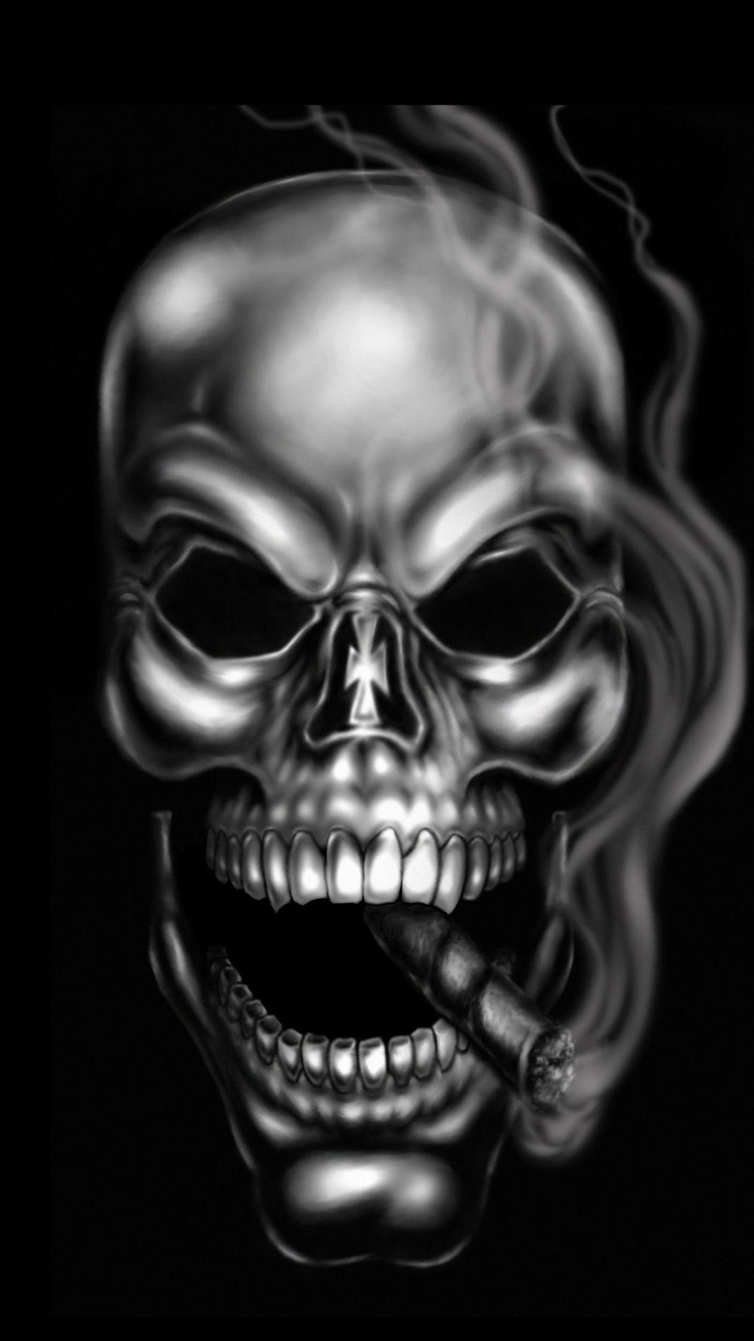 1080x1920 Skull Wallpaper for iPhone, Phone