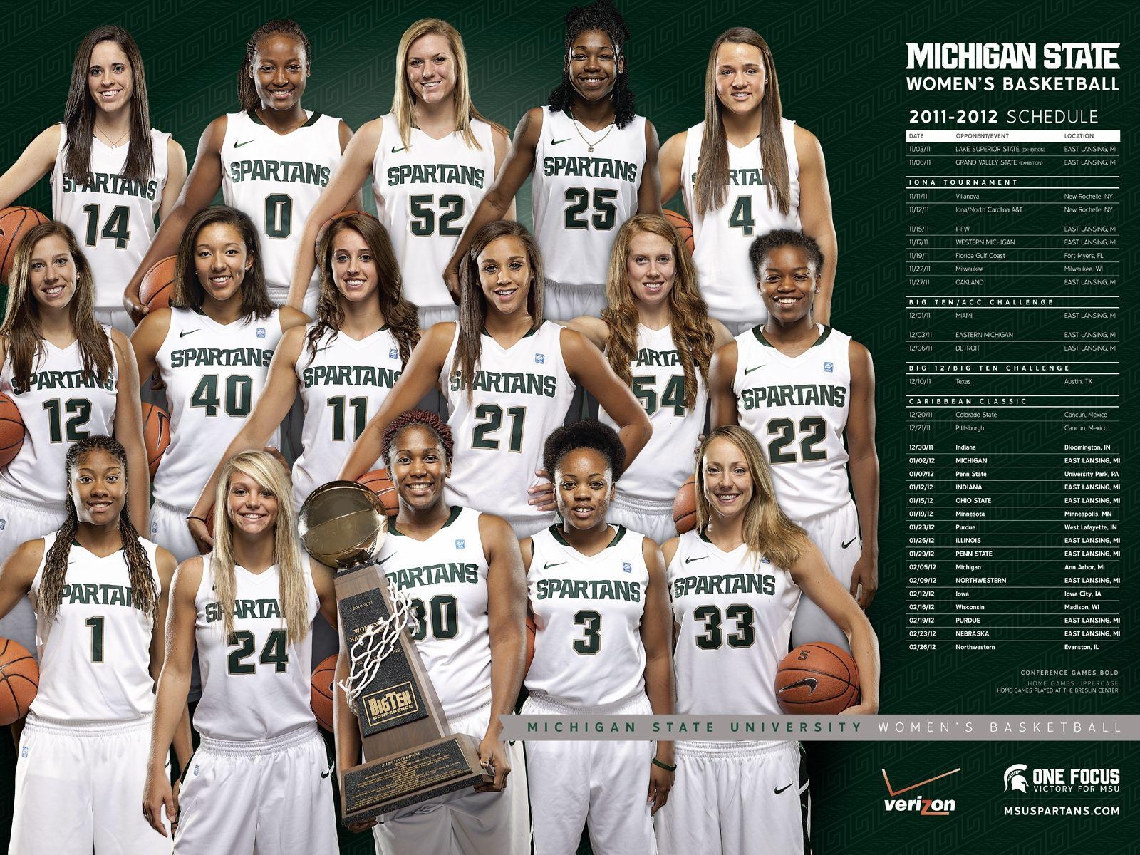 1600x1200 Michigan State Women's Basketball - Official Athletic Site, Desktop