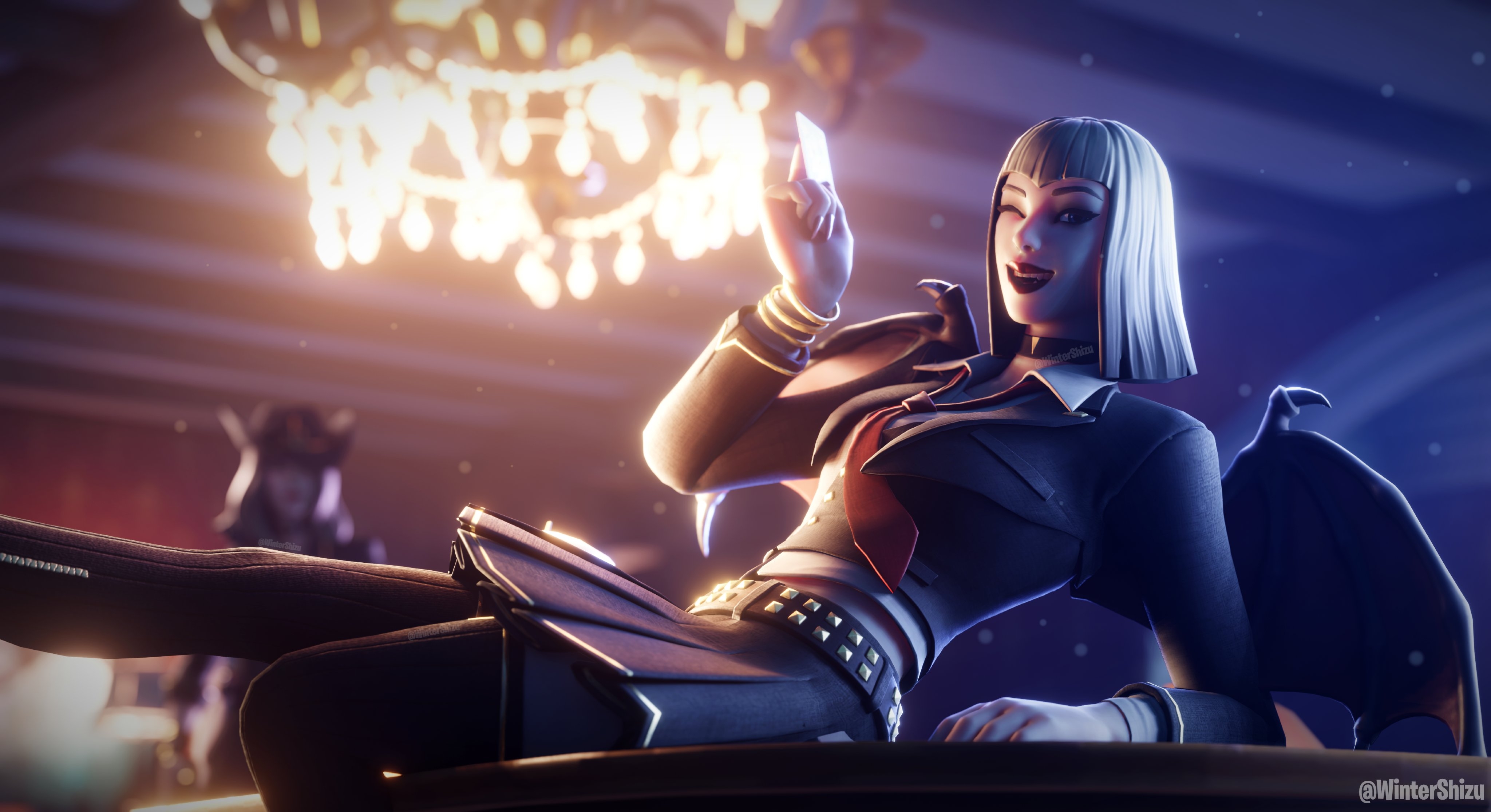 4100x2240 Vivica Saint Fortnite wallpaper, Desktop