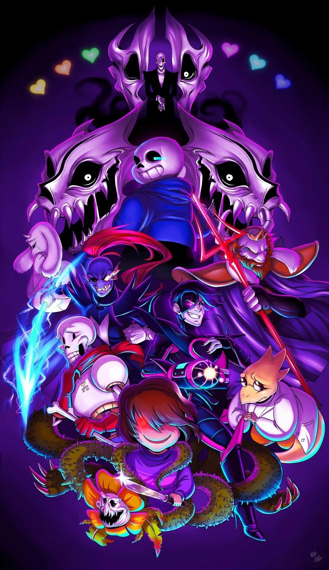 1110x1920 Undertale Mobile Wallpaper, Phone