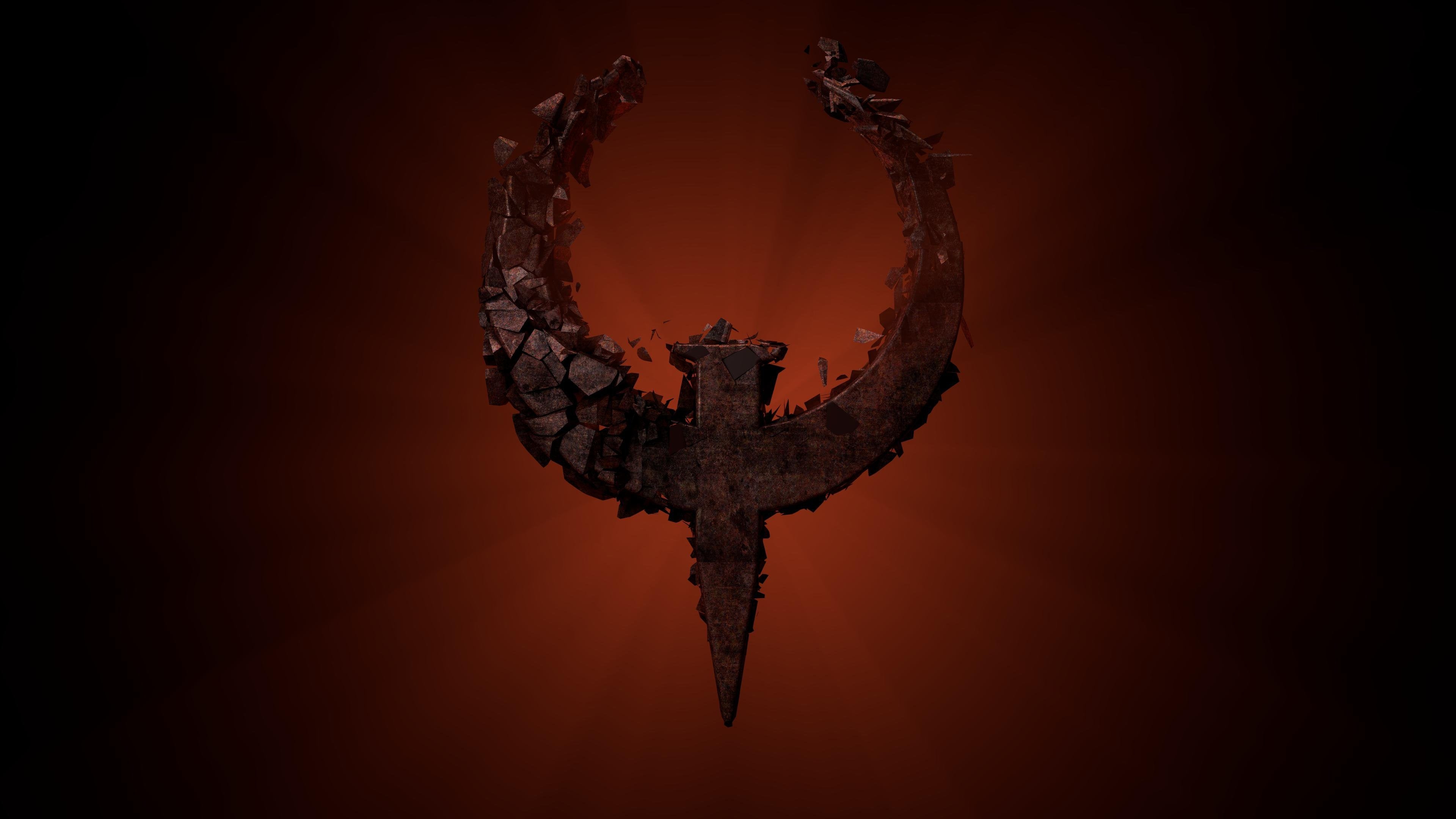 3840x2160 4KI made some more Quake wallpaper!, Desktop