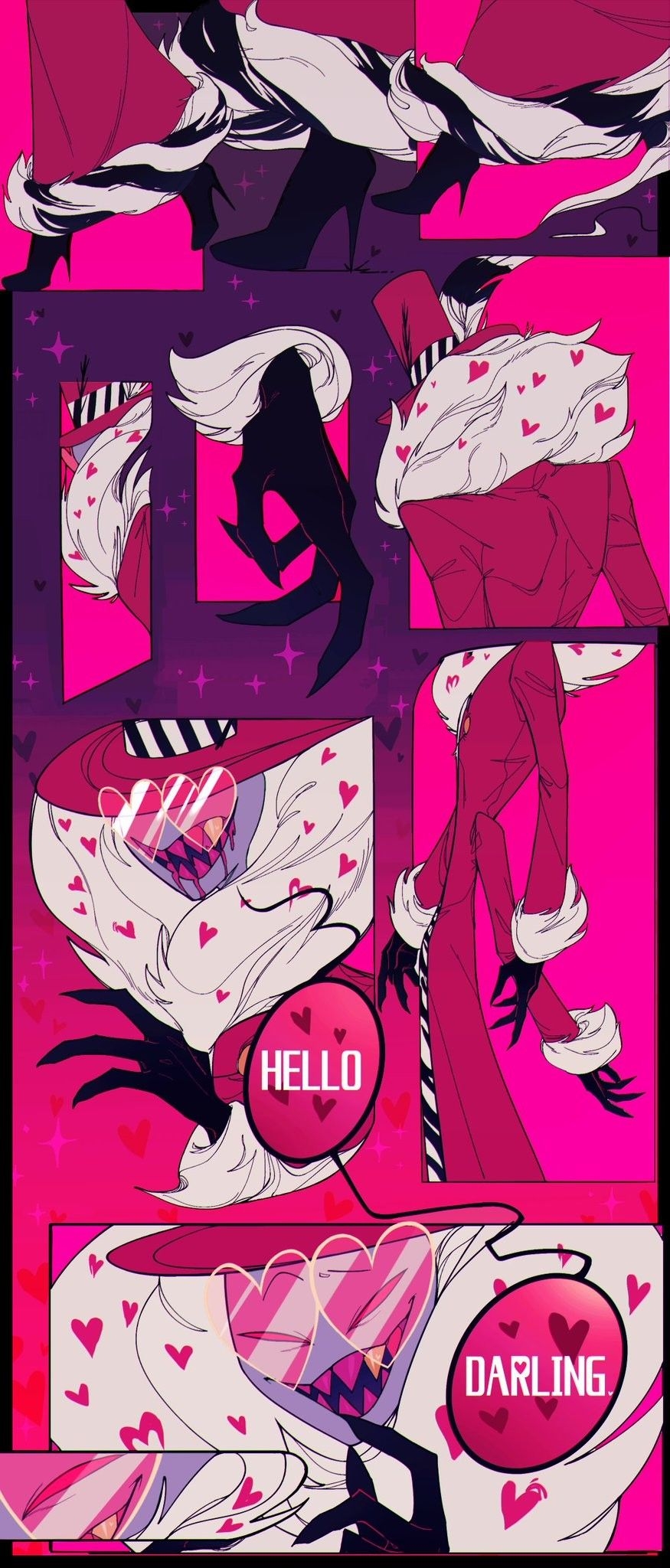 880x2050 Valentino Hazbin Hotel. Hotel art, Hotel, Vivziepop hazbin hotel, Phone