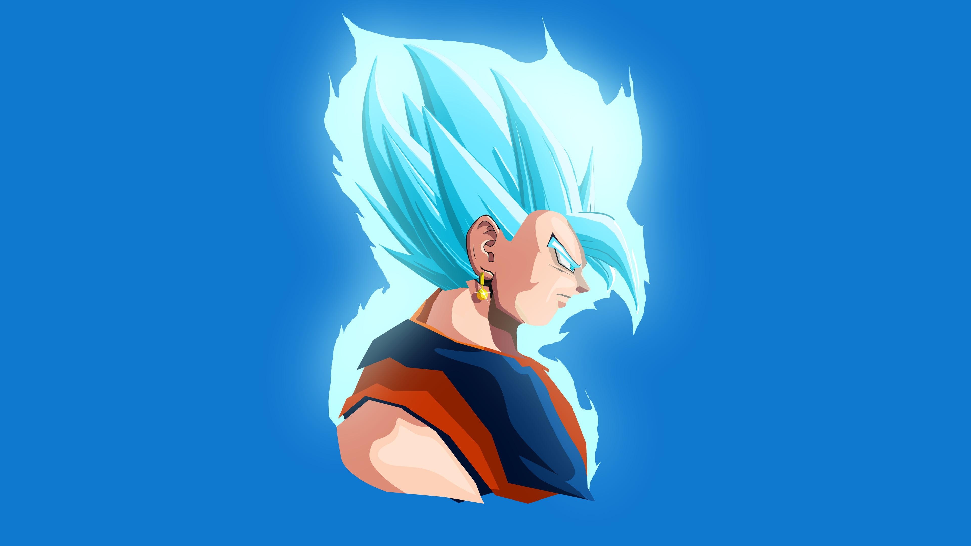 3840x2160 Dragonball San Guko, Vegeta, Dragon Ball, Minimal HD wallpaper, Desktop