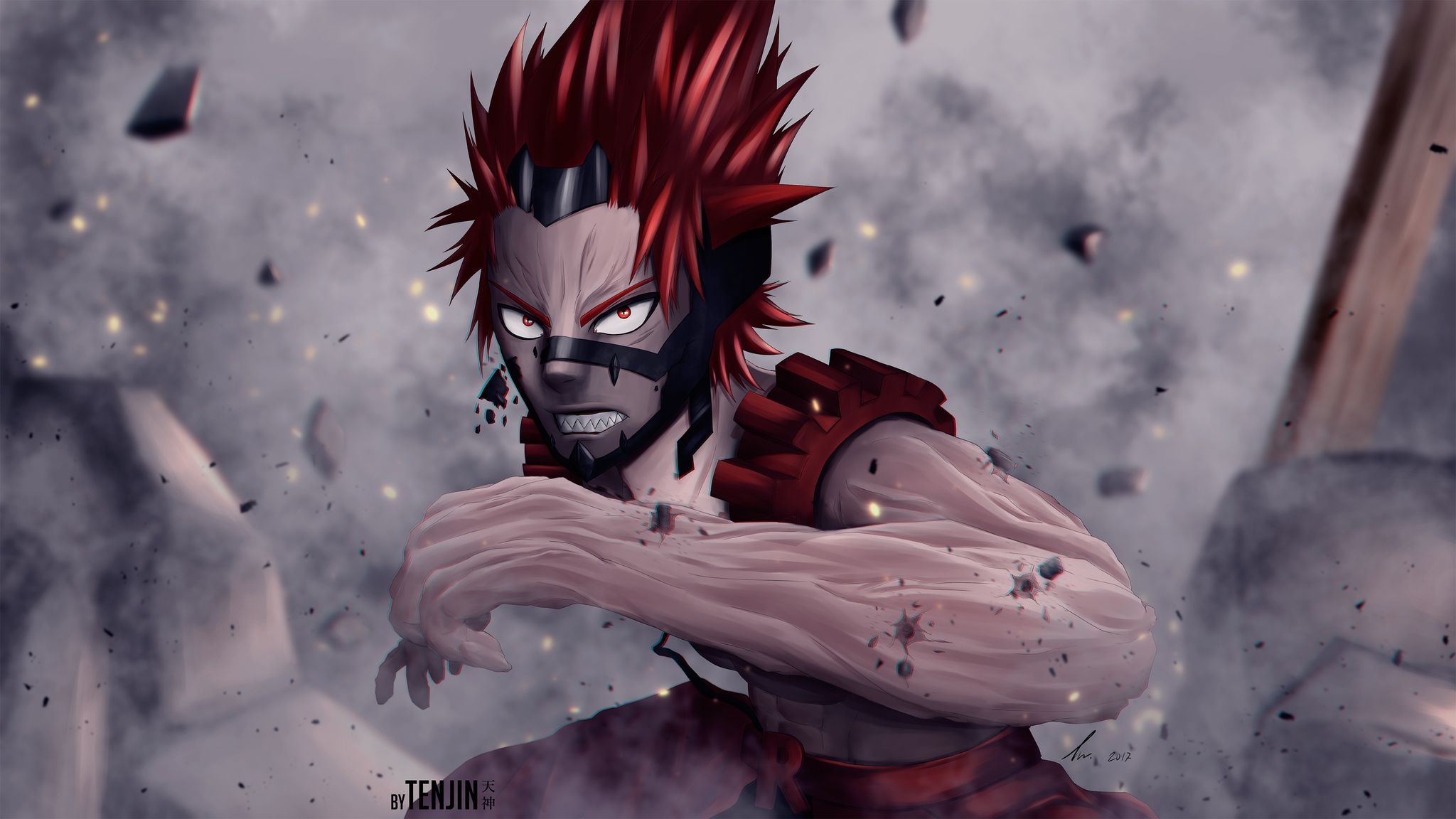 2050x1160 Eijiro Kirishima My Hero Academia 4k  Resolution HD 4k Wallpaper, Image, Background, Photo and Picture, Desktop