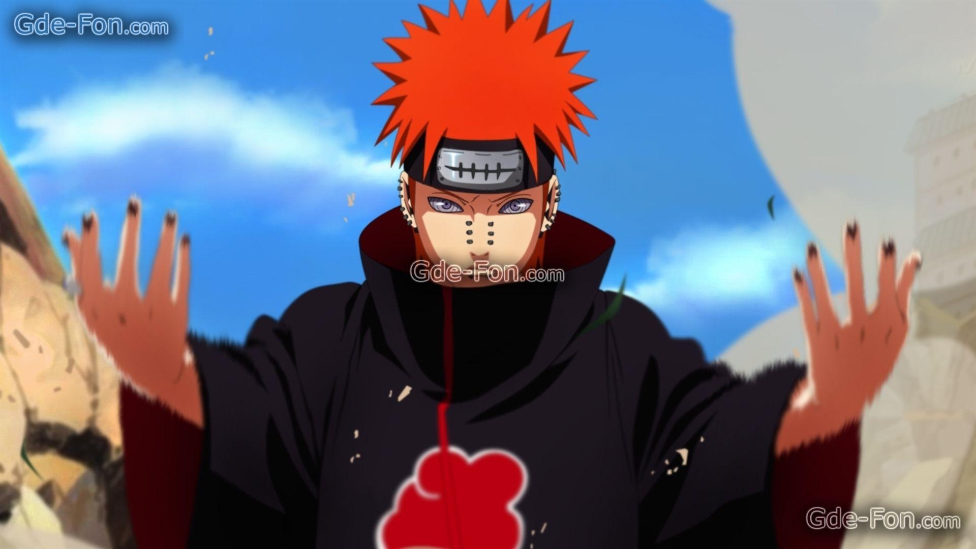 1920x1080 Download wallpaper anime, naruto, pain free desktop wallpaper, Desktop