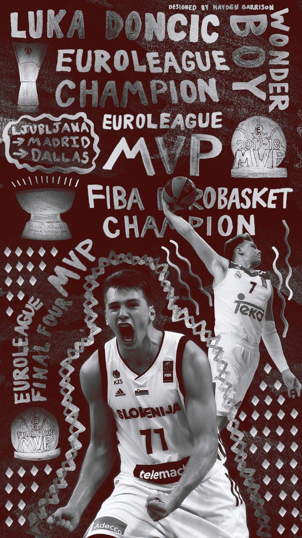 1050x1870 Luka Doncic Silver Sharpie Design, Phone