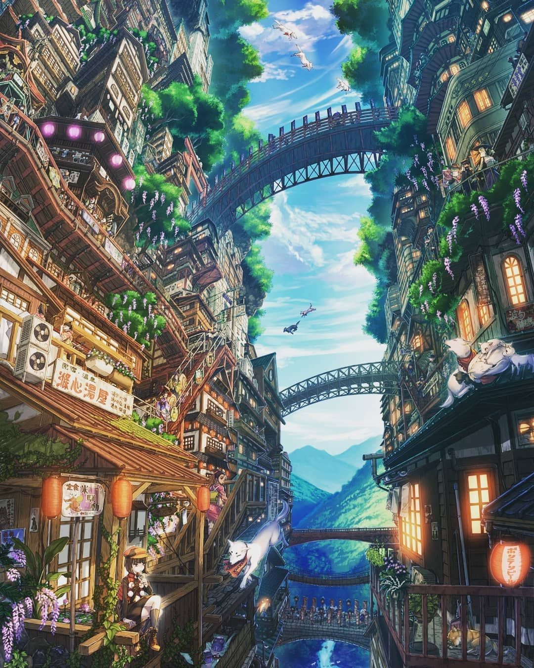 1080x1350 Bildergebnis für SOLARPUNK art. Anime.ru, Phone