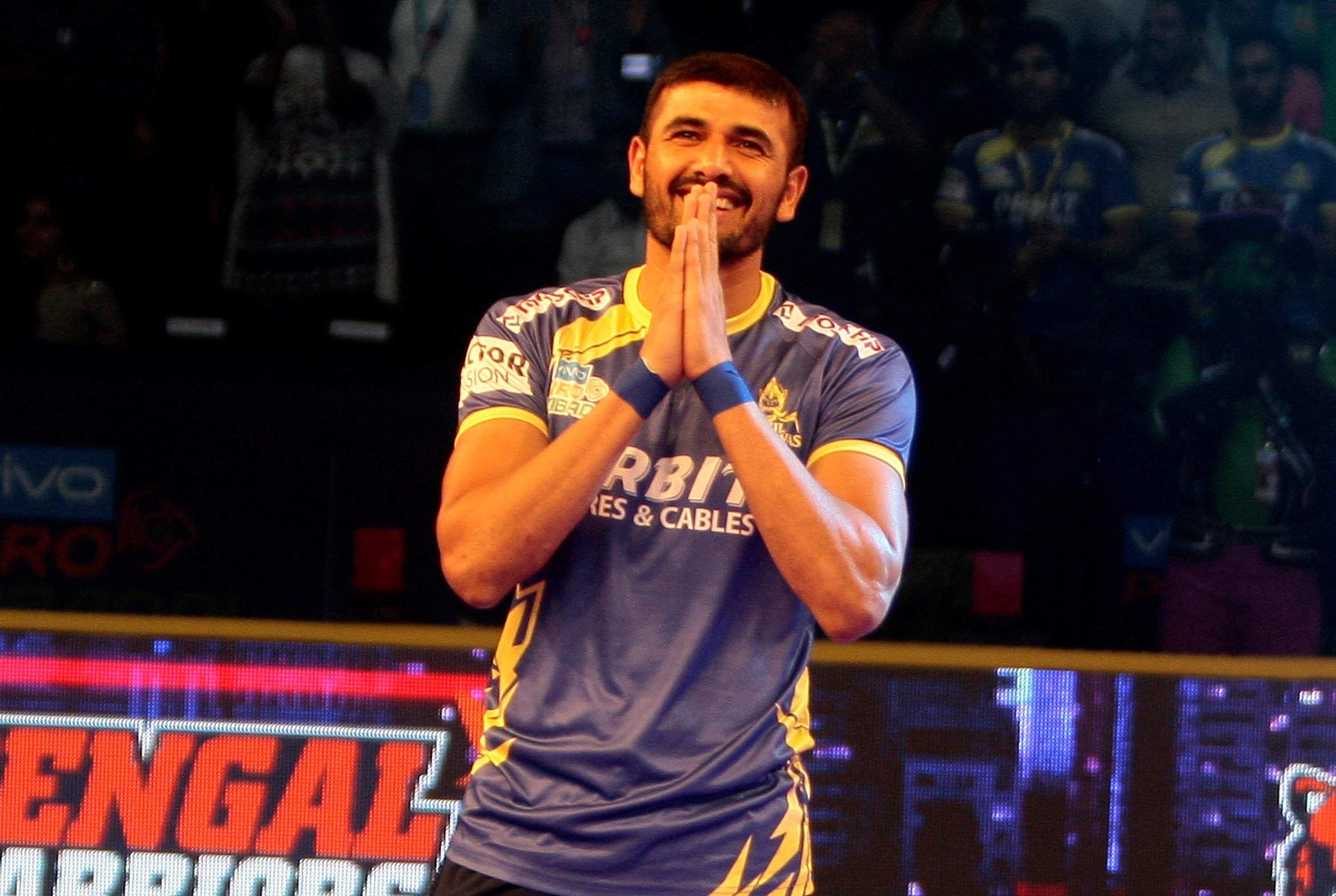 3000x2020 Here's what makes Indian Kabaddi Captain Ajay Thakur a favourite of the Pro Kabaddi League. Pro kabaddi league, League, Train hard, Desktop