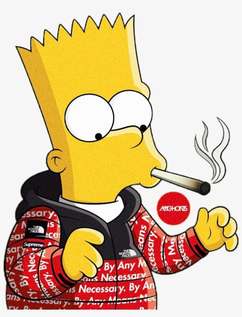 820x1080 Report Abuse Simpson Smoking Weed PNG Download, Phone