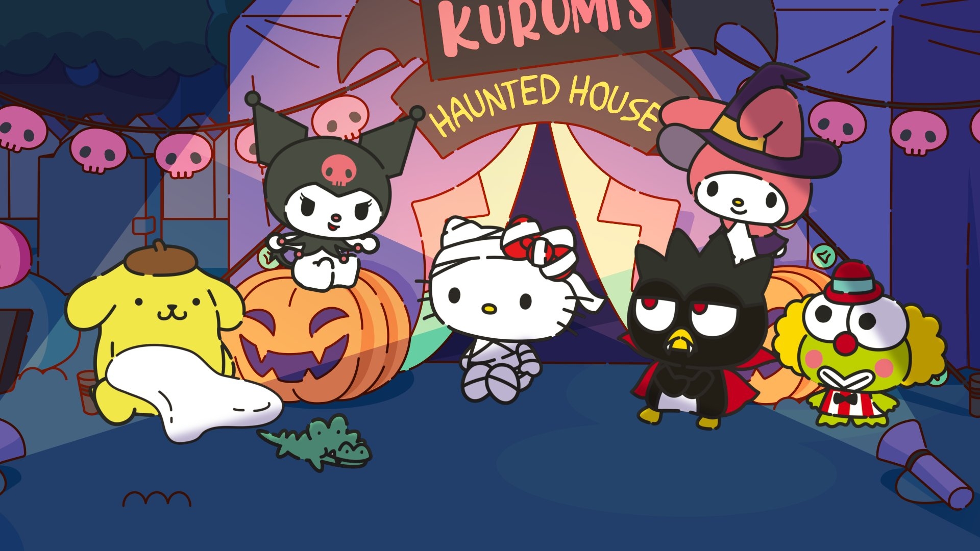 1920x1080 Hello Kitty Hello Ween!, Desktop