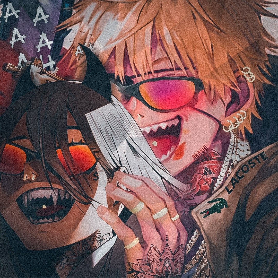 1080x1080 Chainsaw Man Icon V2 / Power Chave. Anime best friends, Chainsaw, Anime poses reference, Phone