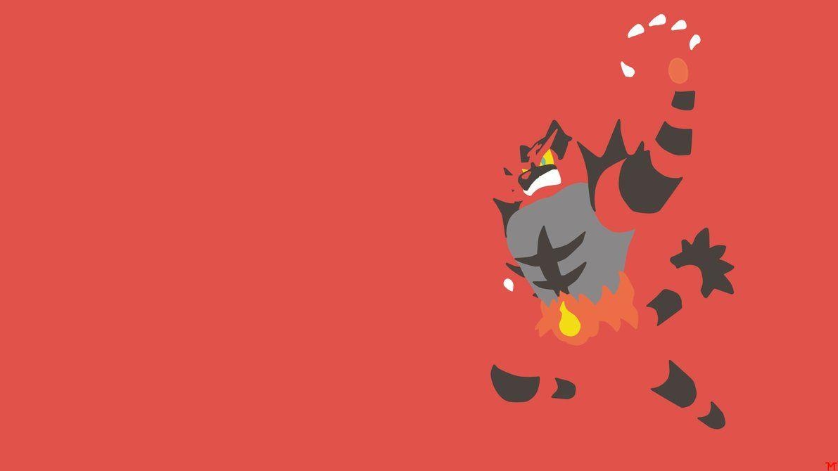 1200x670 Incineroar Minimalistic Wallpaper, Desktop