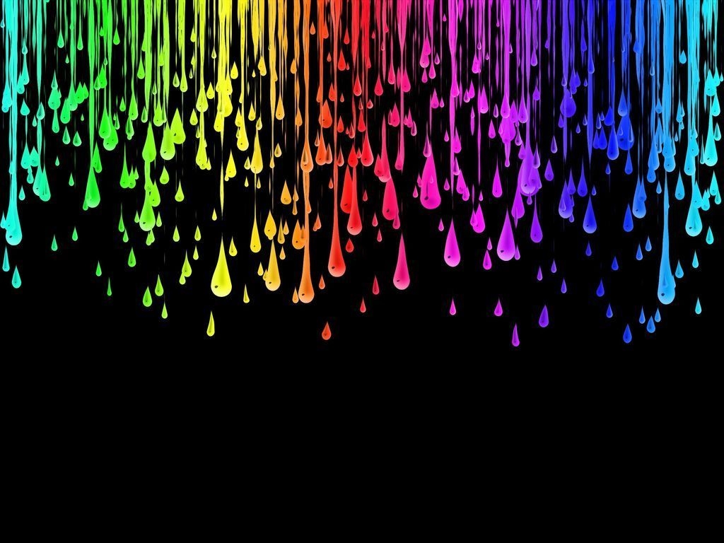 1030x770 Rainbow Drips Wallpaper HD Desktop, Desktop