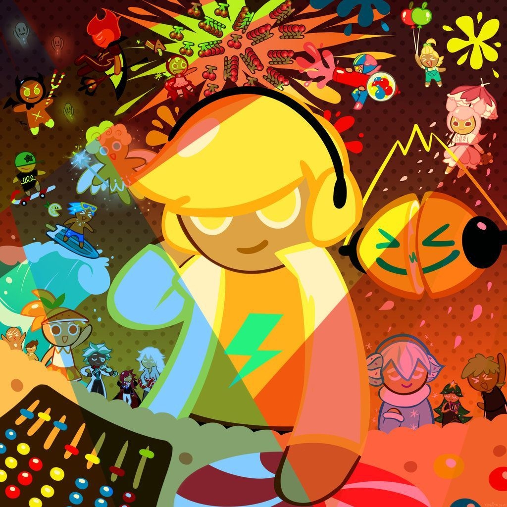 1030x1030 Cookie Run. Lemon Cookie. DJ. Wallpaper. Cookie run, Lemon cookies, Yummy cookies, Phone