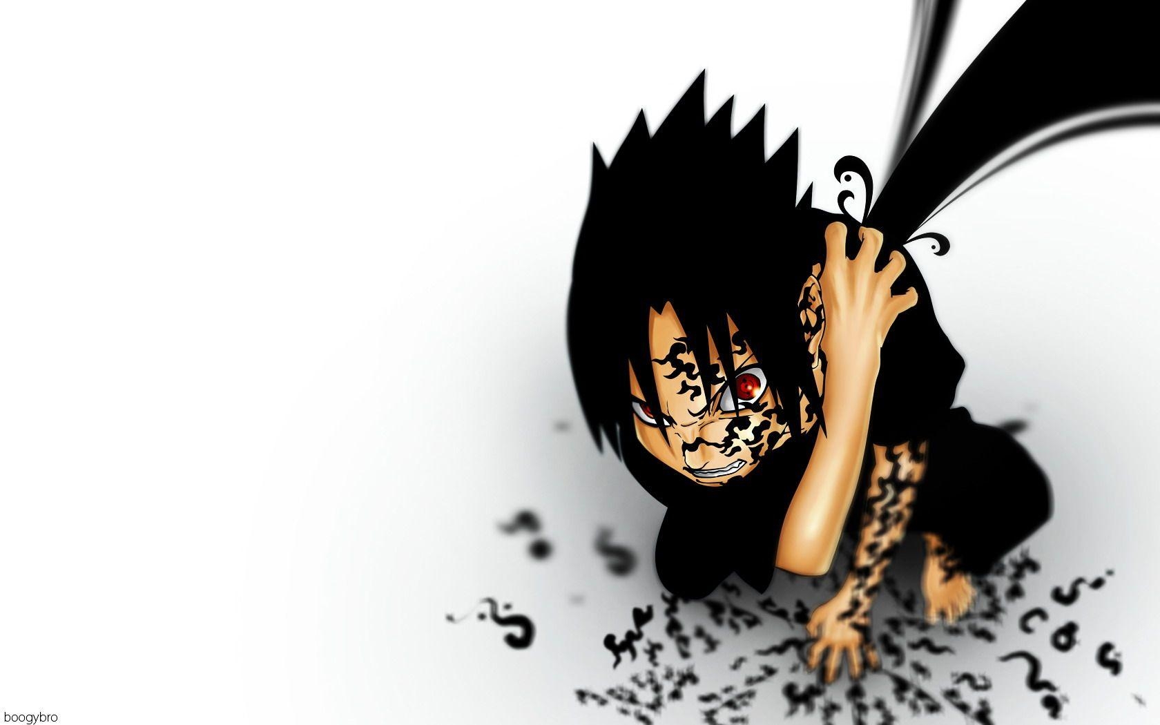 1680x1050 Sasuke Uchiha Curse Mark Fox HD Wallpaper. I HD Image, Desktop