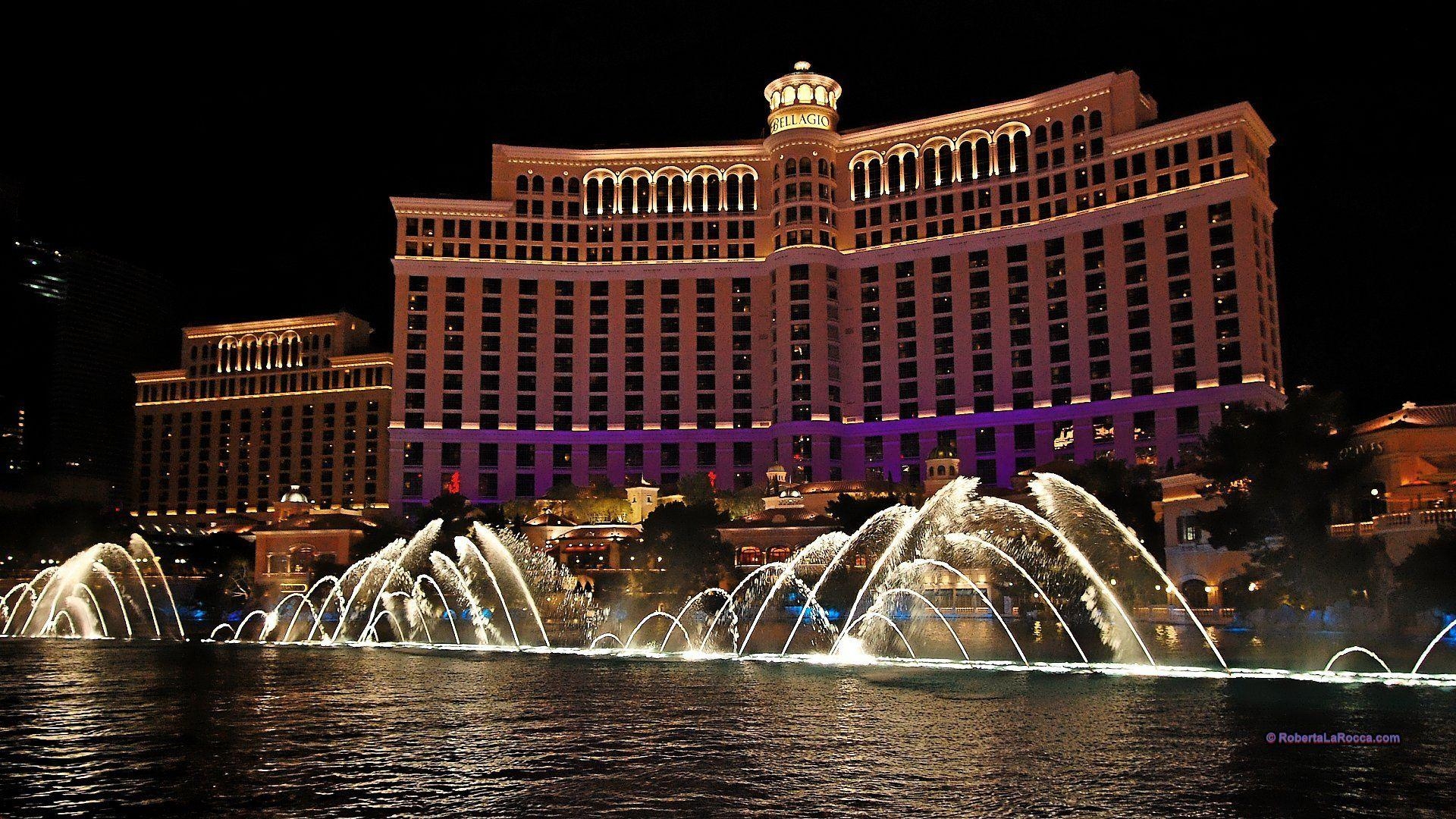 1920x1080 Bellagio Fountains Wallpaper · iBackgroundWallpaper, Desktop