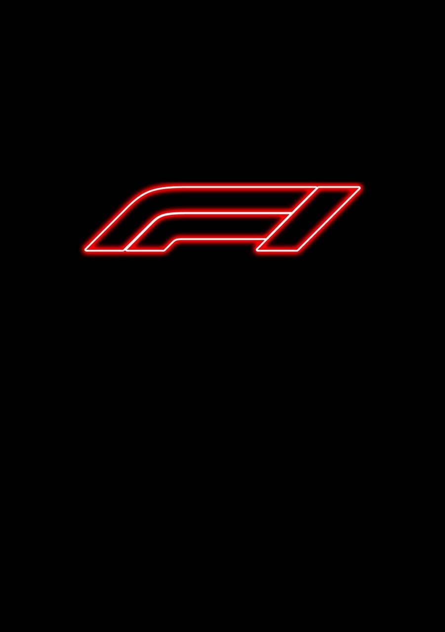 910x1280 F1 Logo Neon wallpaper, Phone