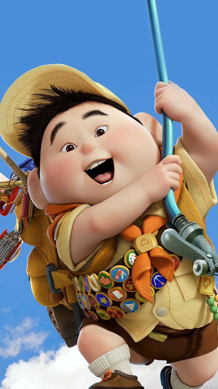 730x1300 Russell From Up Wallpaper. Disney wallpaper, Russel up, Cute disney wallpaper, Phone