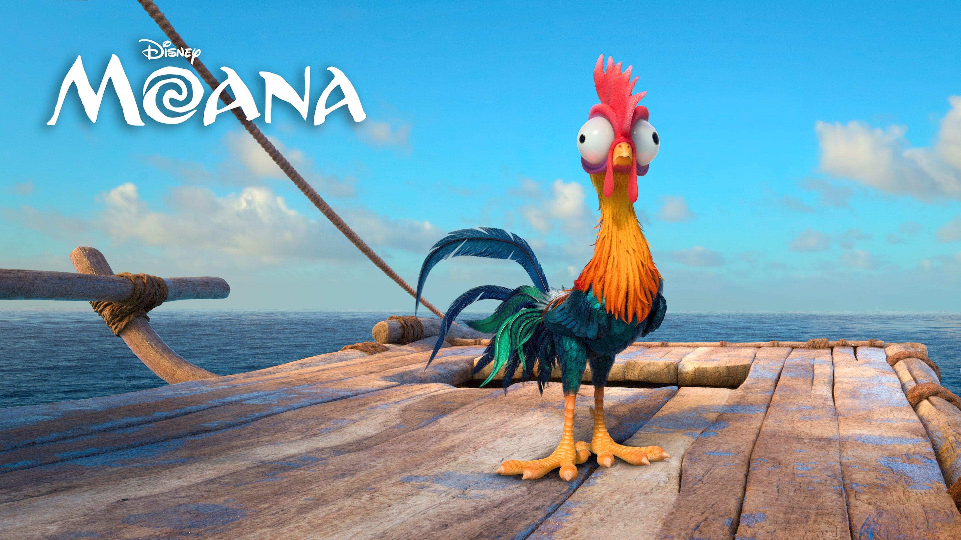 3840x2160 Hei Hei Moana Wallpaper, Desktop