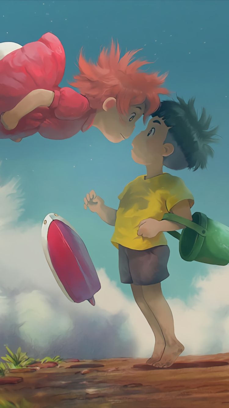 750x1340 Mobile wallpaper: Anime, Ponyo, Studio Ghibli, Sosuke (Ponyo), 1256895 download the picture for free, Phone