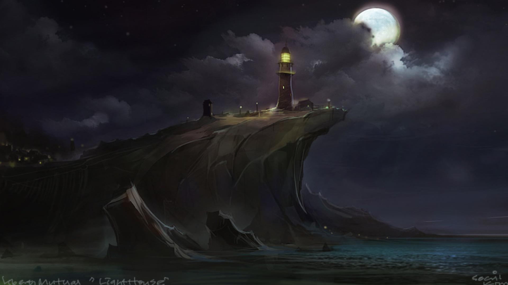 1920x1080 Lighthouse HD Wallpaper, Desktop