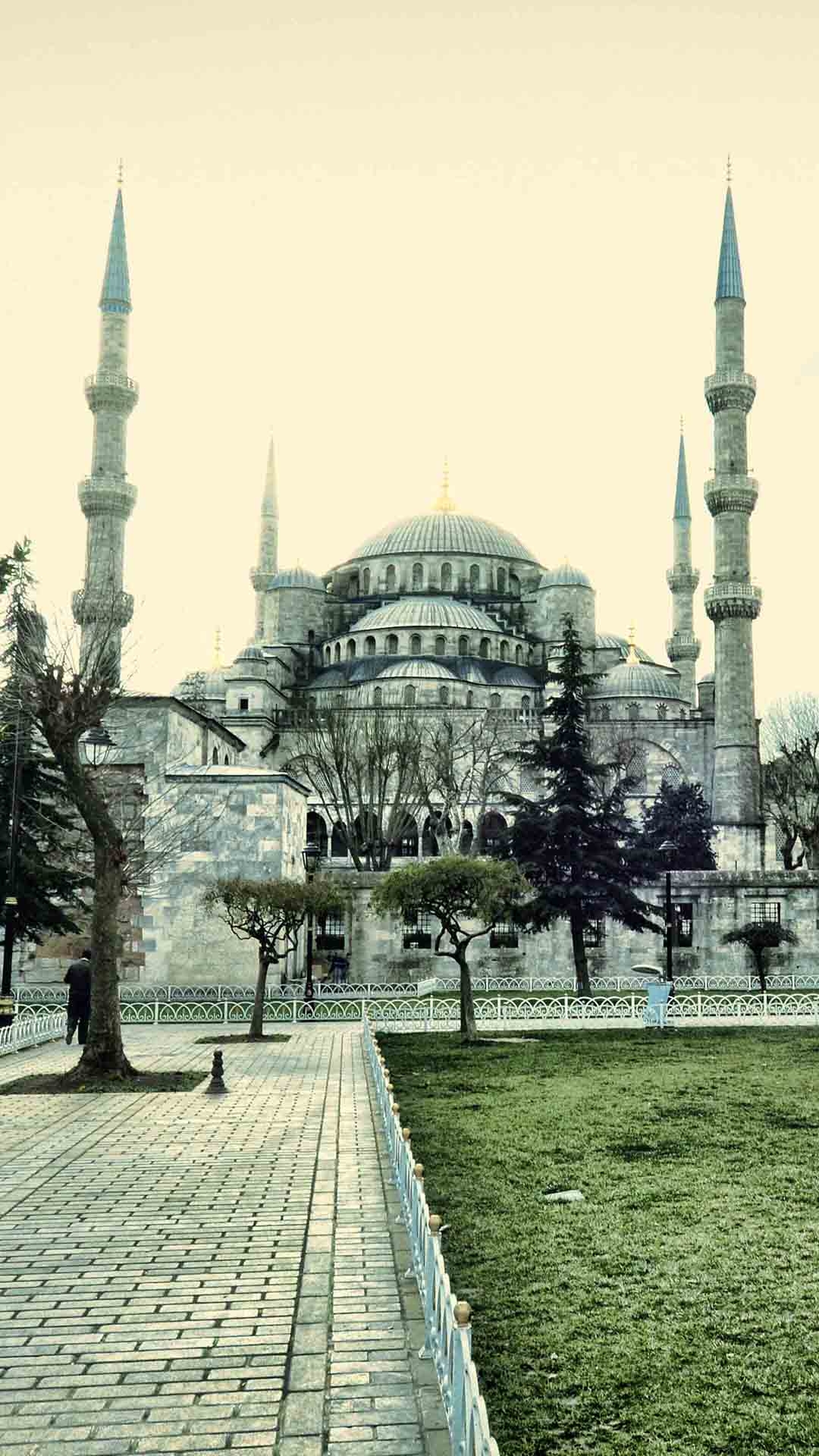 1080x1920 Turkey Sultan Ahmed Mosque iPhone Wallpaper HD, Phone