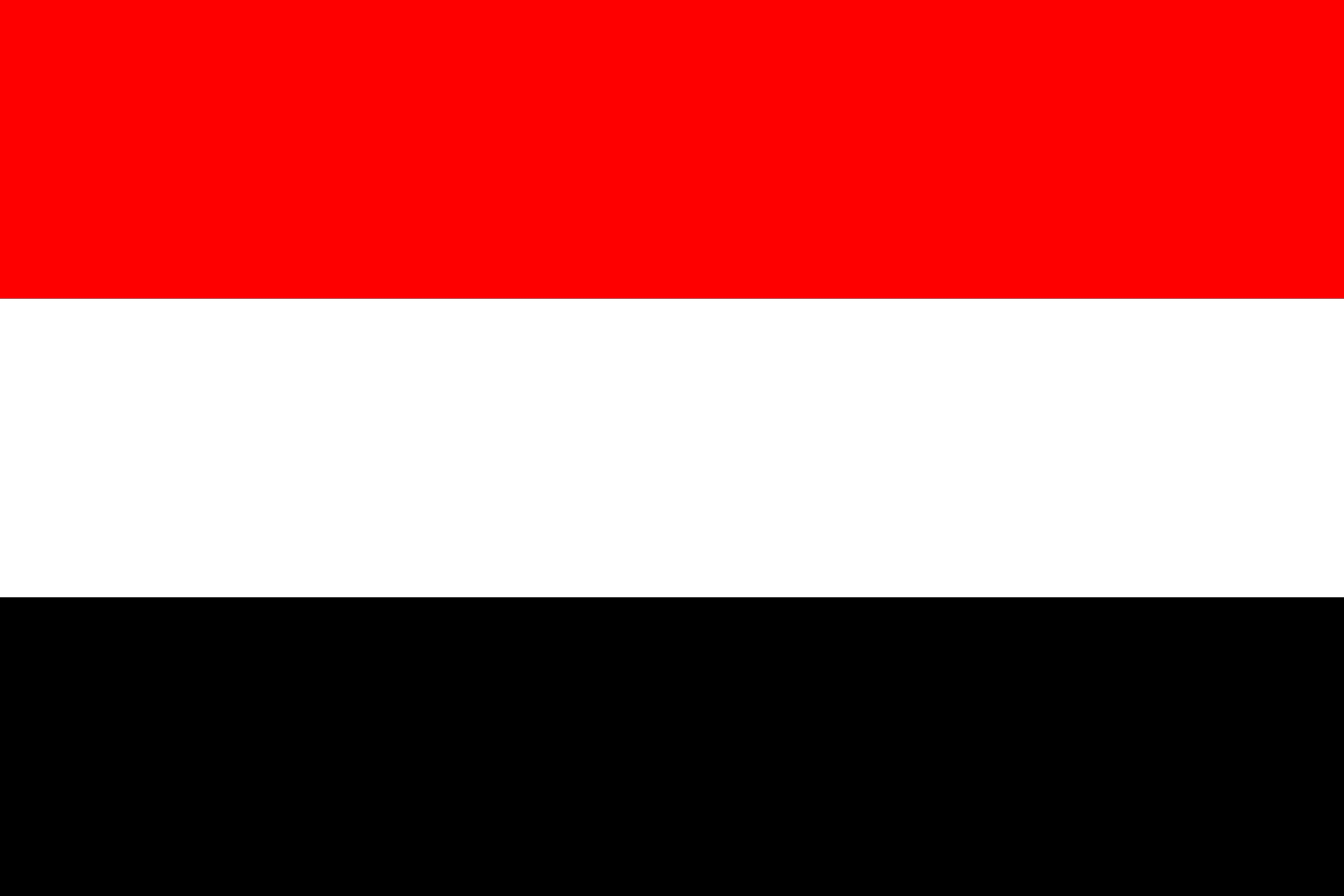 4500x3000 Yemen Flag Stripes, Desktop